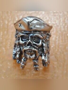 Captain Pirate Skull Ring
